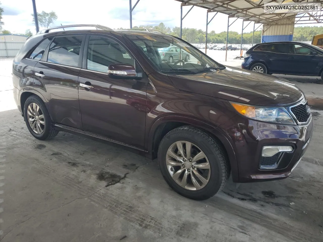 2012 Kia Sorento Sx VIN: 5XYKW4A23CG252581 Lot: 71799234