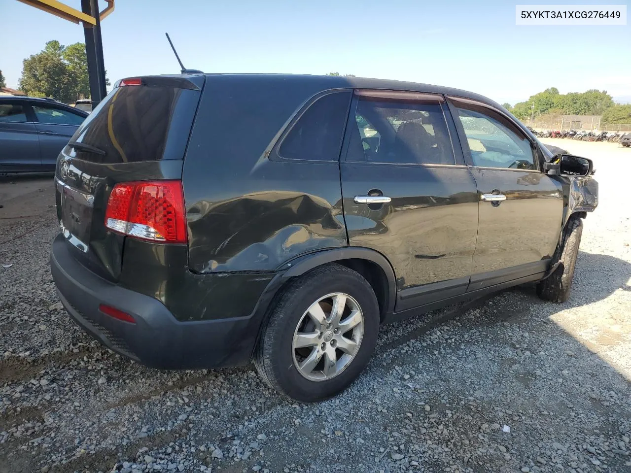 5XYKT3A1XCG276449 2012 Kia Sorento Base