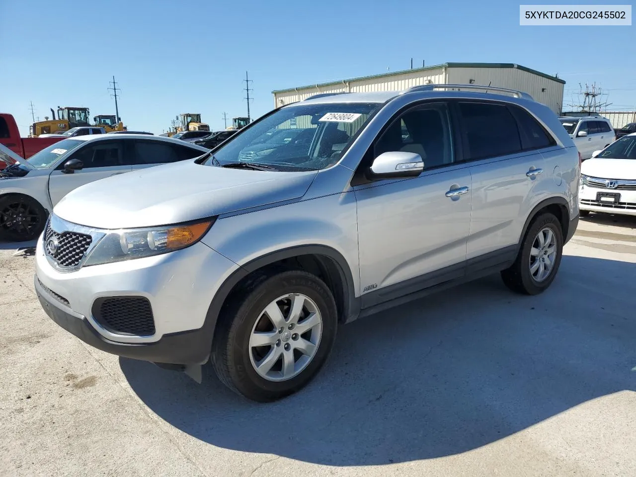 5XYKTDA20CG245502 2012 Kia Sorento Base