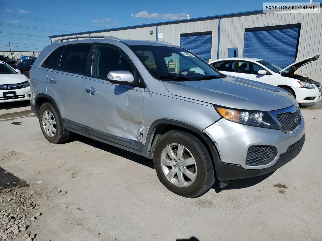 5XYKTDA20CG245502 2012 Kia Sorento Base