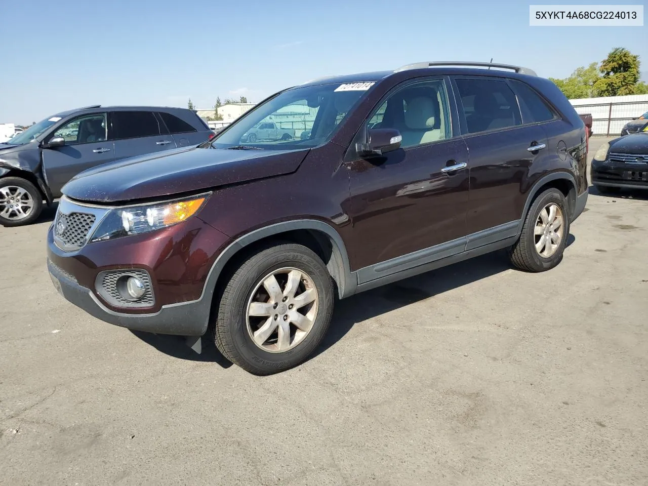 5XYKT4A68CG224013 2012 Kia Sorento Base