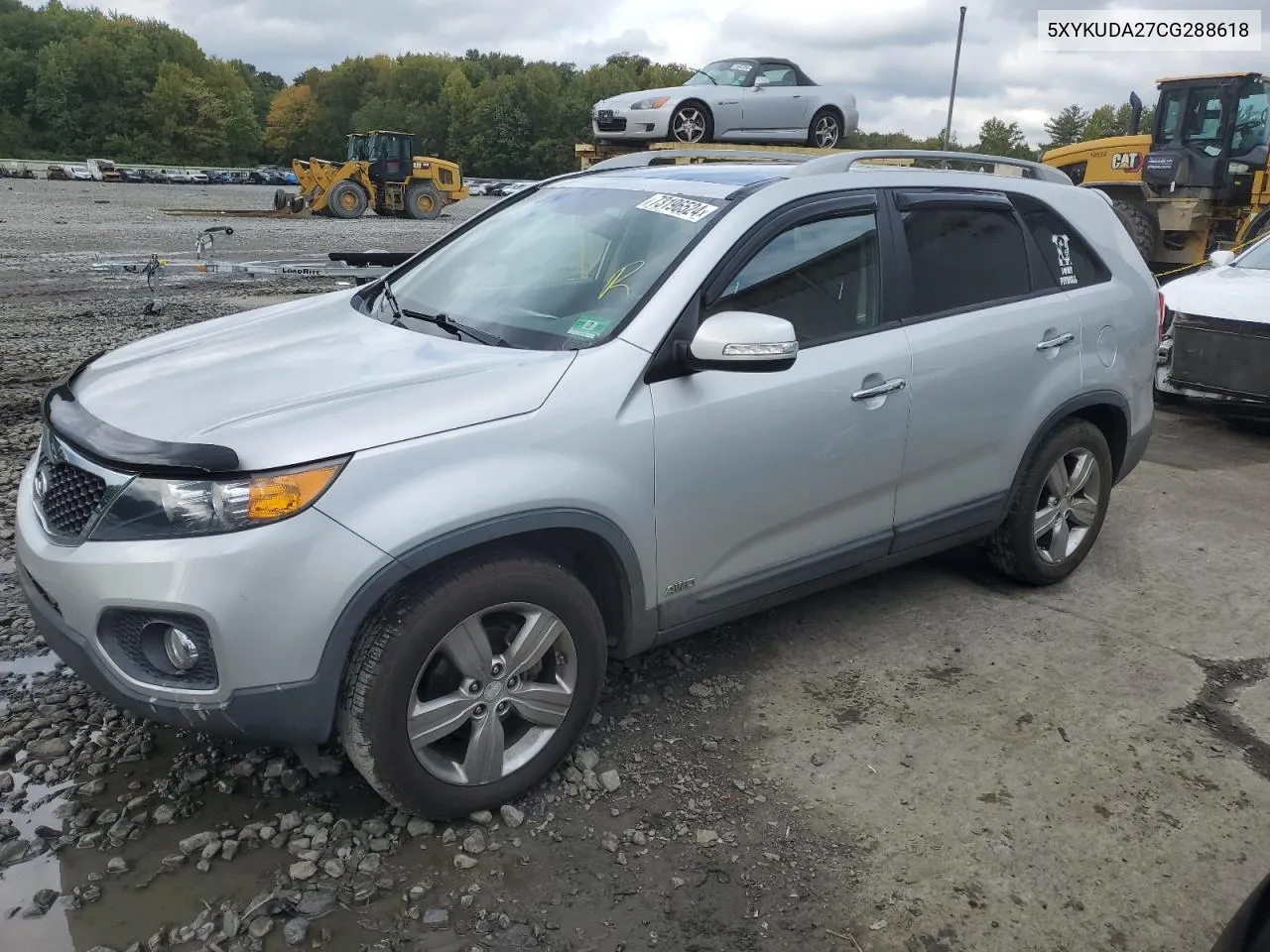 2012 Kia Sorento Ex VIN: 5XYKUDA27CG288618 Lot: 73196524