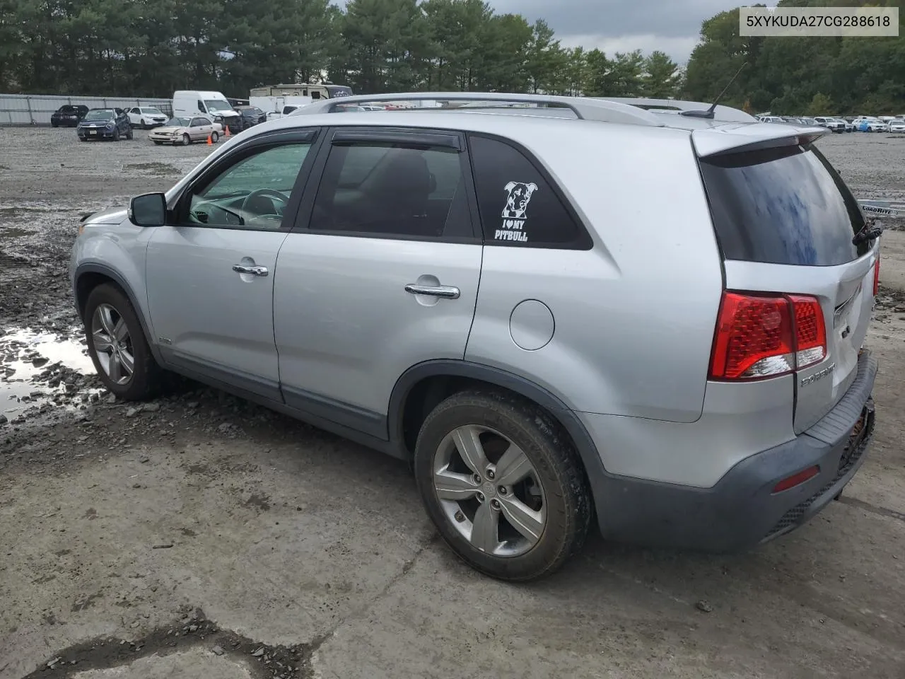 2012 Kia Sorento Ex VIN: 5XYKUDA27CG288618 Lot: 73196524