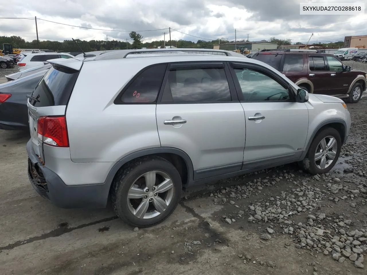 2012 Kia Sorento Ex VIN: 5XYKUDA27CG288618 Lot: 73196524