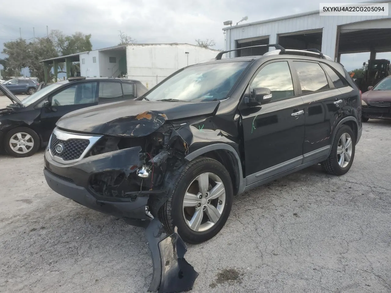 2012 Kia Sorento Ex VIN: 5XYKU4A22CG205094 Lot: 73499334