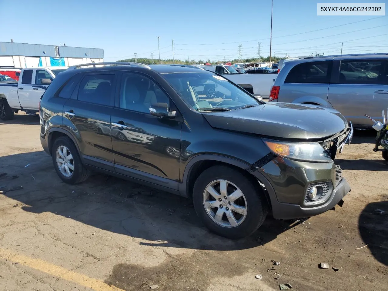 5XYKT4A66CG242302 2012 Kia Sorento Base