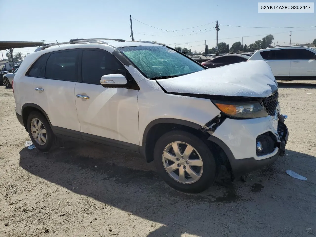 2012 Kia Sorento Base VIN: 5XYKT4A28CG302447 Lot: 74013304