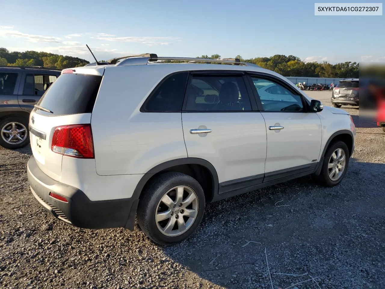 2012 Kia Sorento Base VIN: 5XYKTDA61CG272307 Lot: 74304374