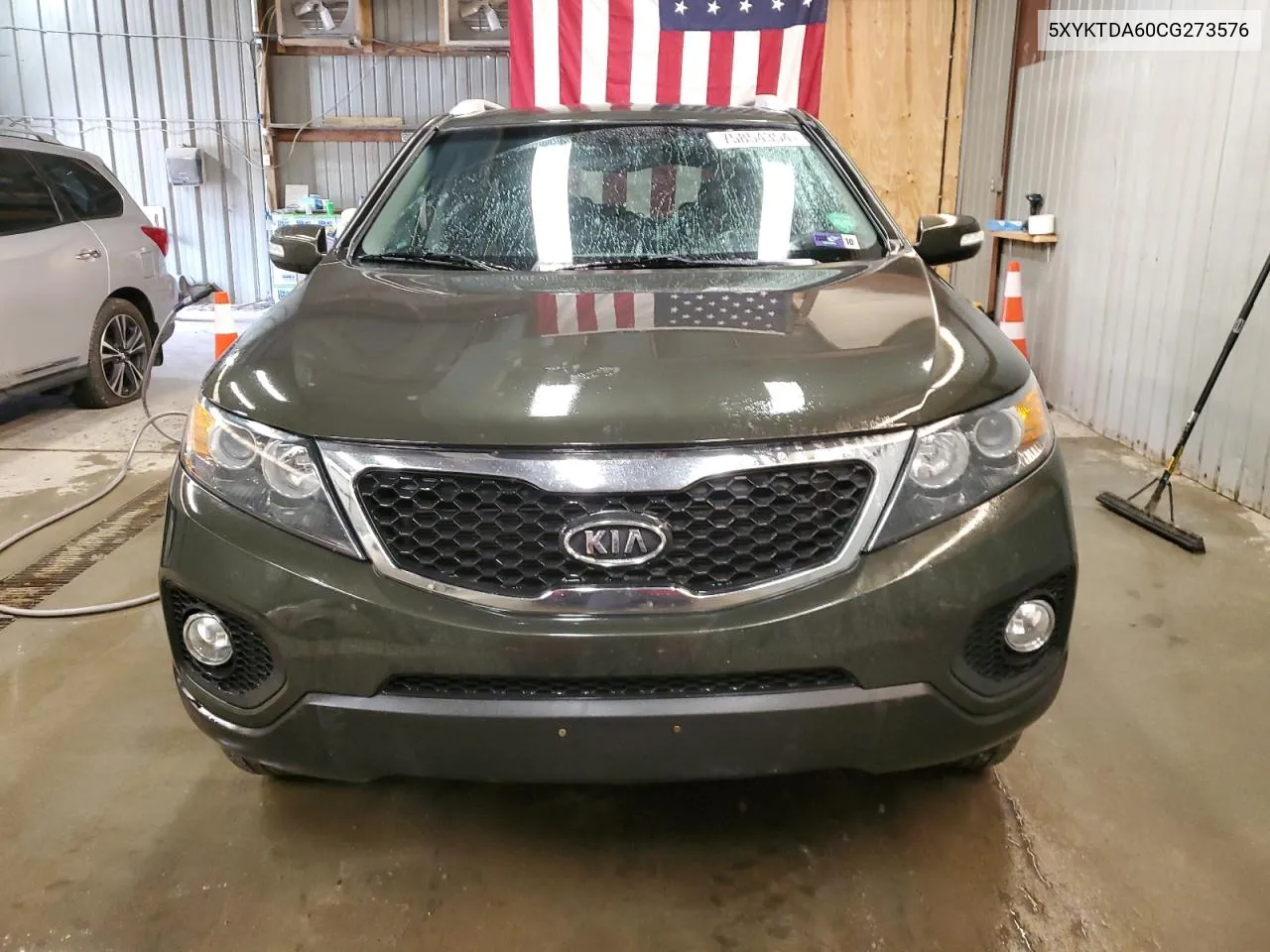 2012 Kia Sorento Base VIN: 5XYKTDA60CG273576 Lot: 75854354