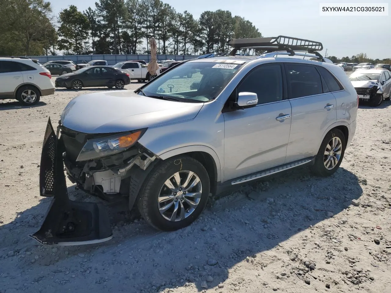 2012 Kia Sorento Sx VIN: 5XYKW4A21CG305021 Lot: 76112564