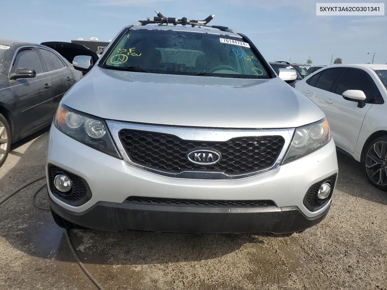 2012 Kia Sorento Base VIN: 5XYKT3A62CG301341 Lot: 76144724