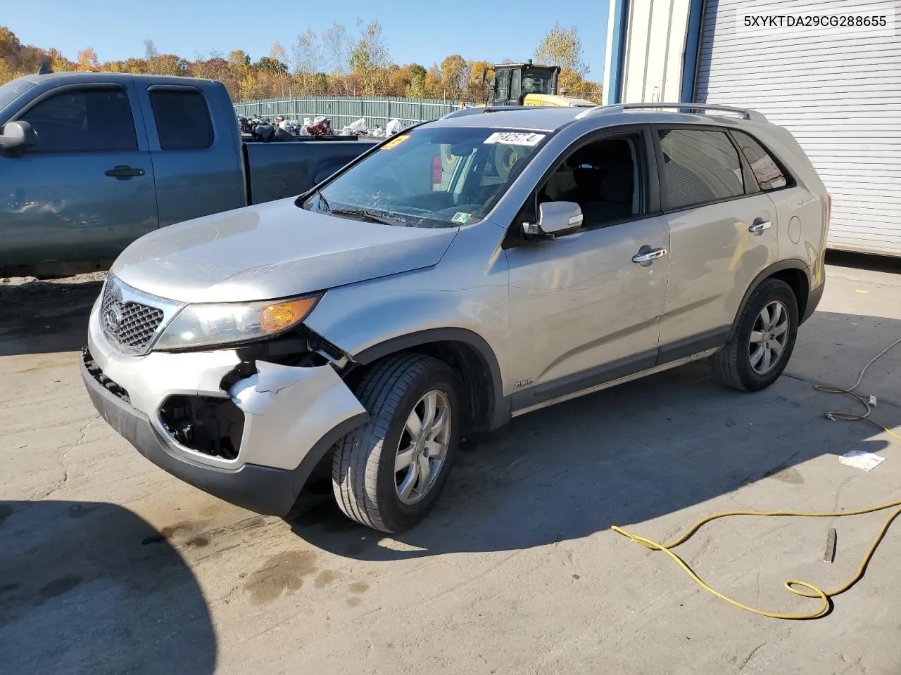 2012 Kia Sorento Base VIN: 5XYKTDA29CG288655 Lot: 76925774