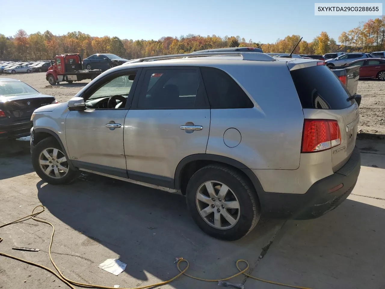 2012 Kia Sorento Base VIN: 5XYKTDA29CG288655 Lot: 76925774