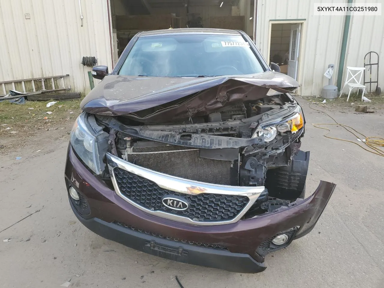 5XYKT4A11CG251980 2012 Kia Sorento Base