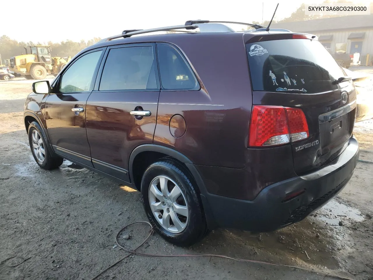 2012 Kia Sorento Base VIN: 5XYKT3A68CG290300 Lot: 77604424