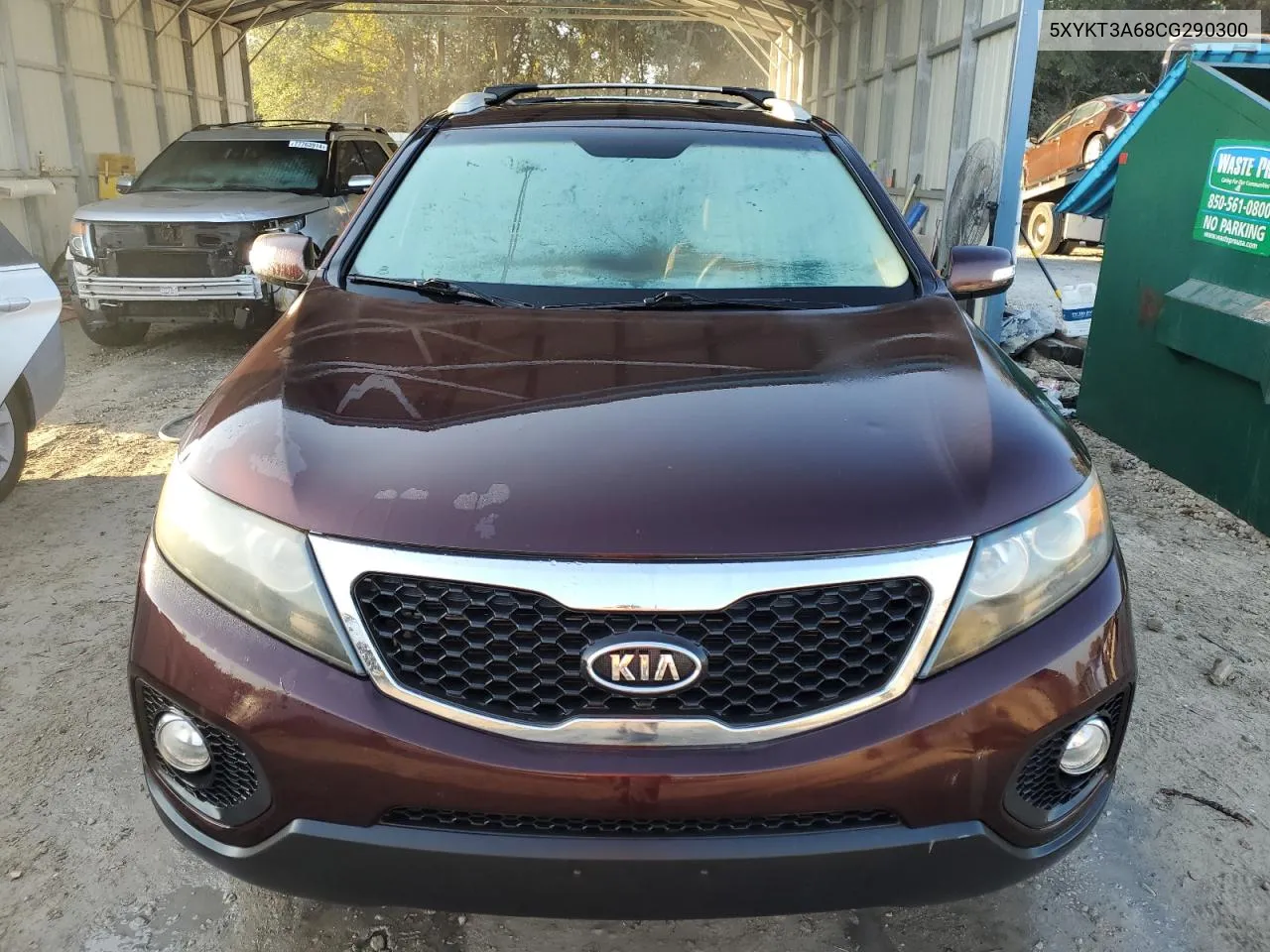 2012 Kia Sorento Base VIN: 5XYKT3A68CG290300 Lot: 77604424