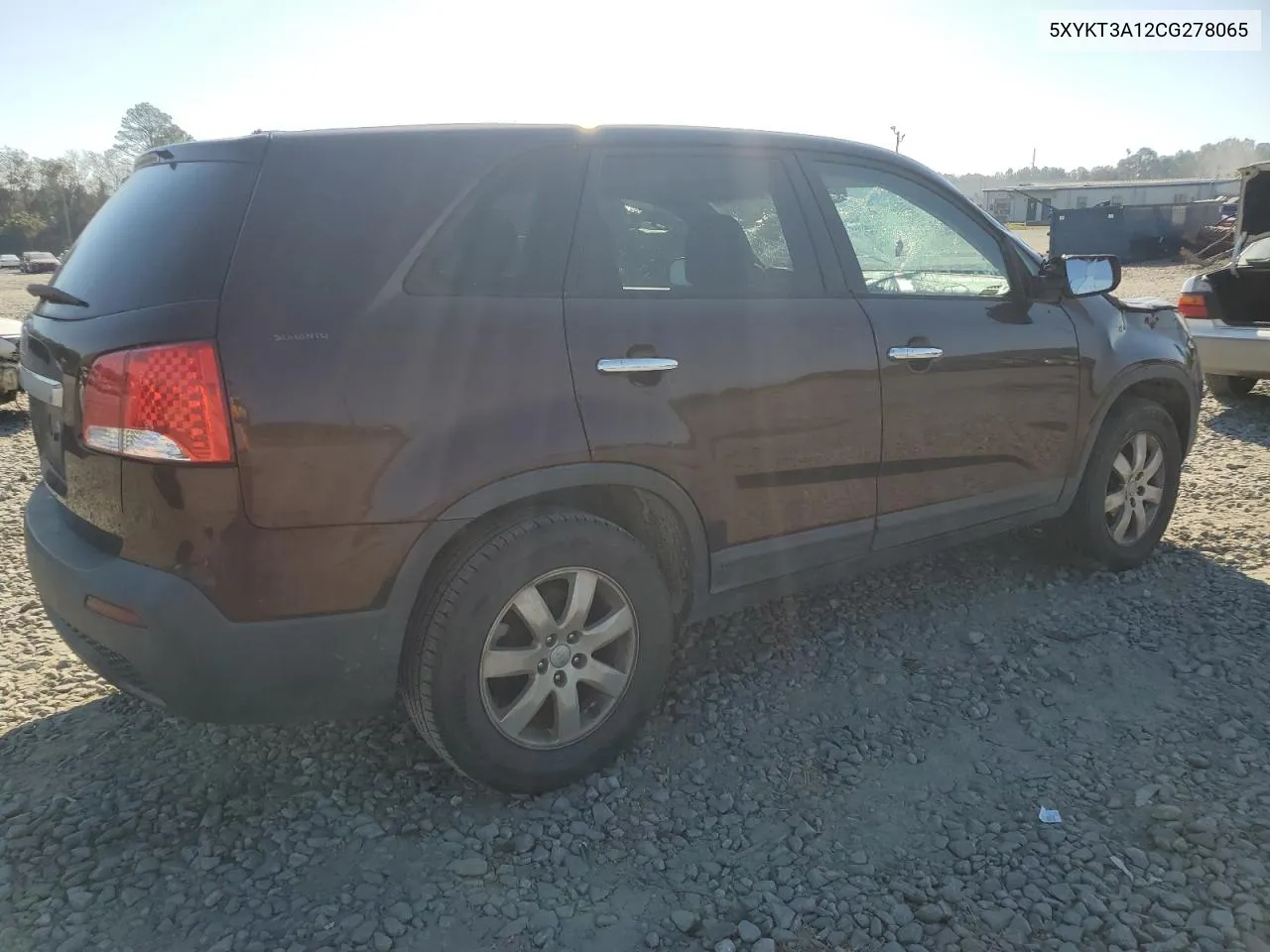 5XYKT3A12CG278065 2012 Kia Sorento Base