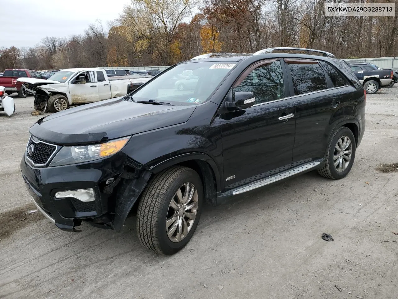 2012 Kia Sorento Sx VIN: 5XYKWDA29CG288713 Lot: 78803754