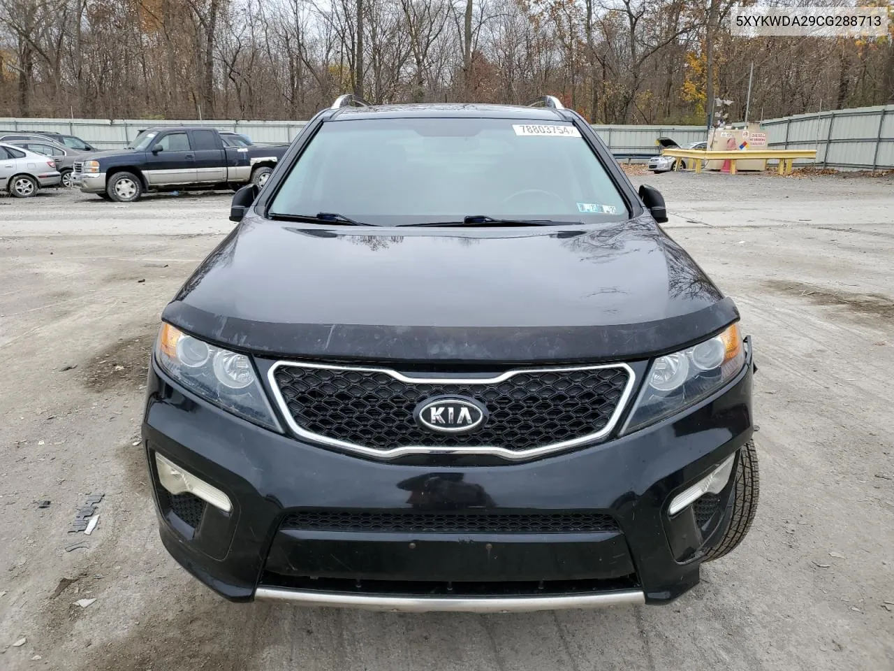 2012 Kia Sorento Sx VIN: 5XYKWDA29CG288713 Lot: 78803754