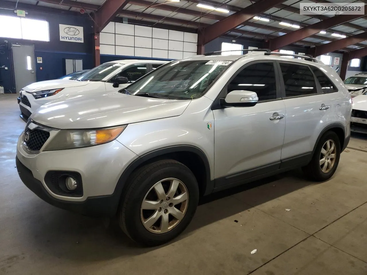 2012 Kia Sorento Base VIN: 5XYKT3A62CG205872 Lot: 78872724