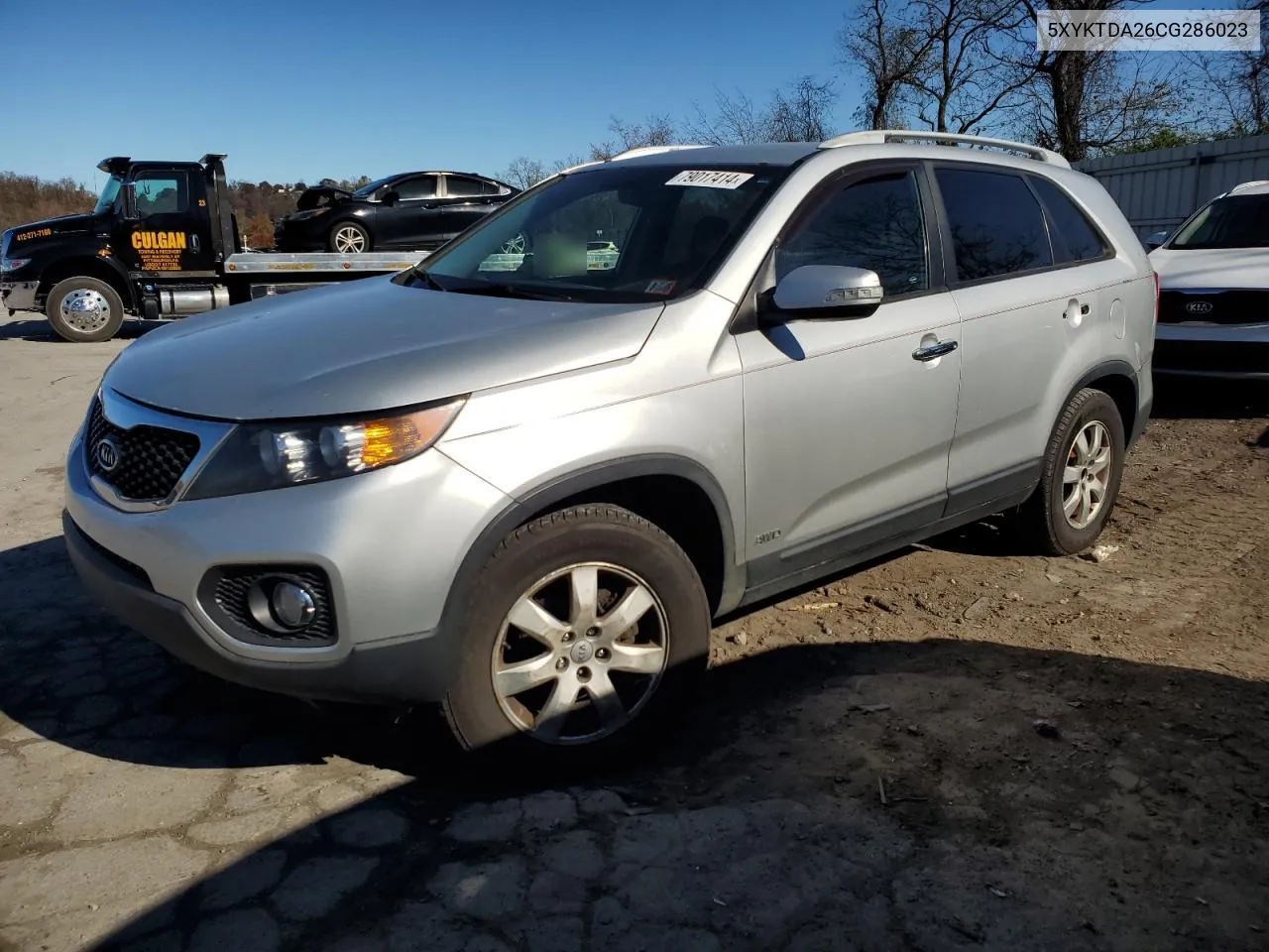 5XYKTDA26CG286023 2012 Kia Sorento Base