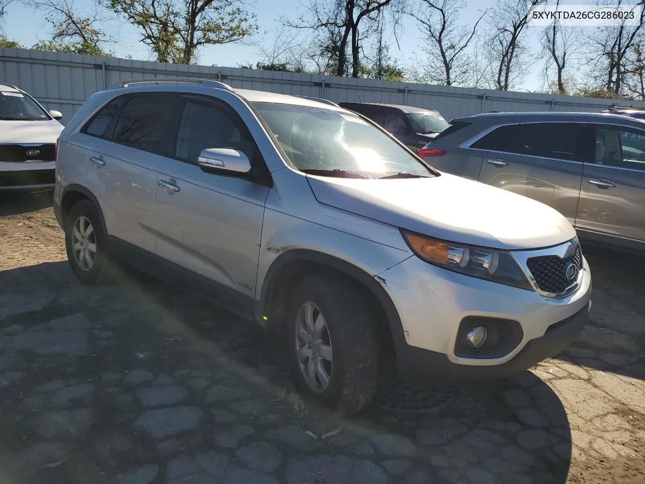 2012 Kia Sorento Base VIN: 5XYKTDA26CG286023 Lot: 79017414