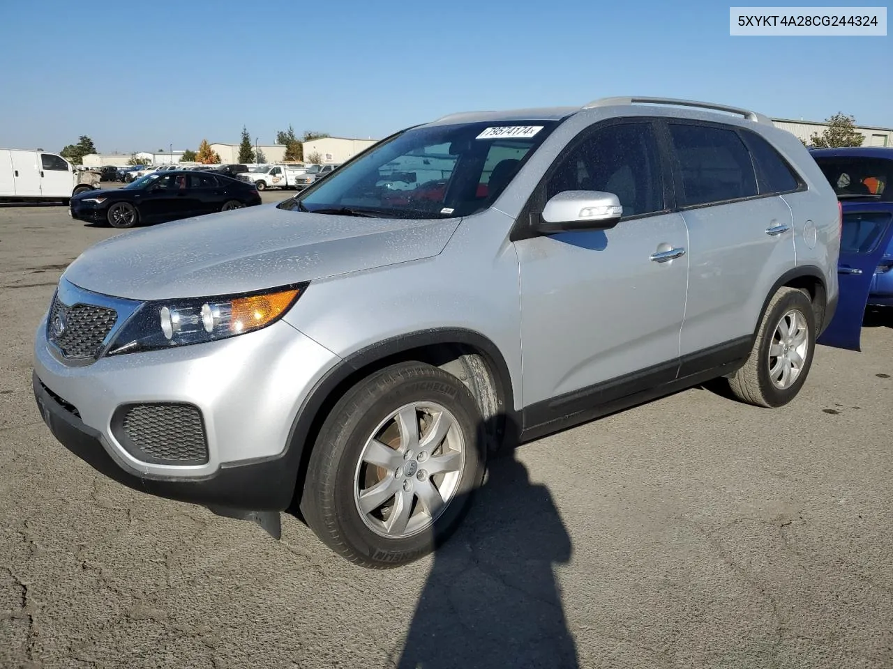 2012 Kia Sorento Base VIN: 5XYKT4A28CG244324 Lot: 79574174