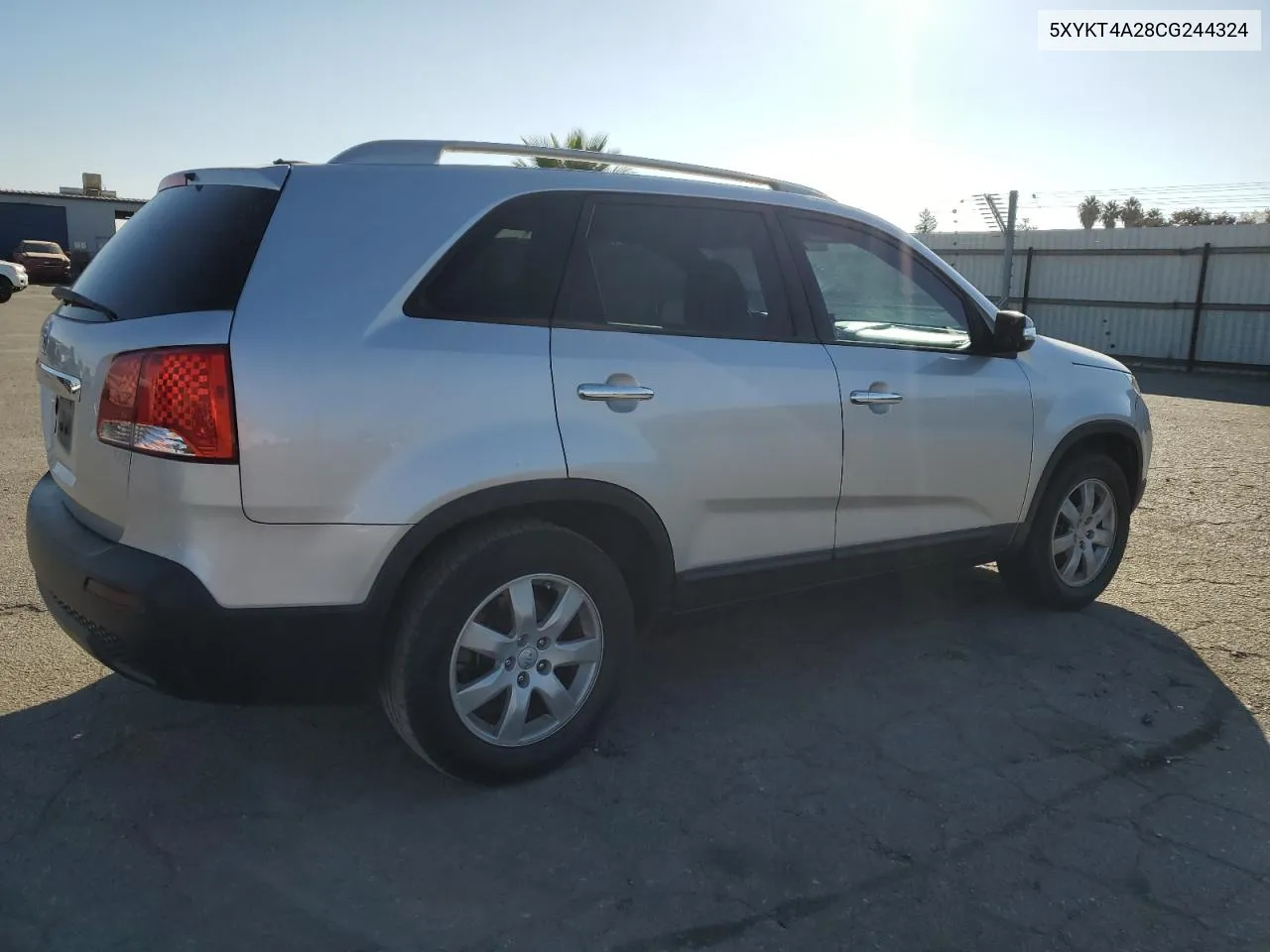 2012 Kia Sorento Base VIN: 5XYKT4A28CG244324 Lot: 79574174