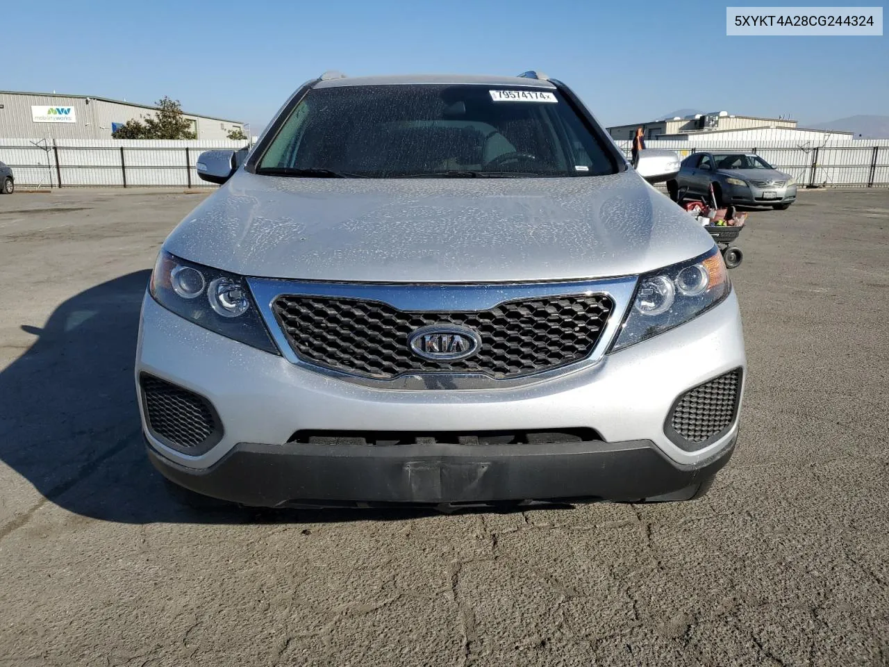 2012 Kia Sorento Base VIN: 5XYKT4A28CG244324 Lot: 79574174