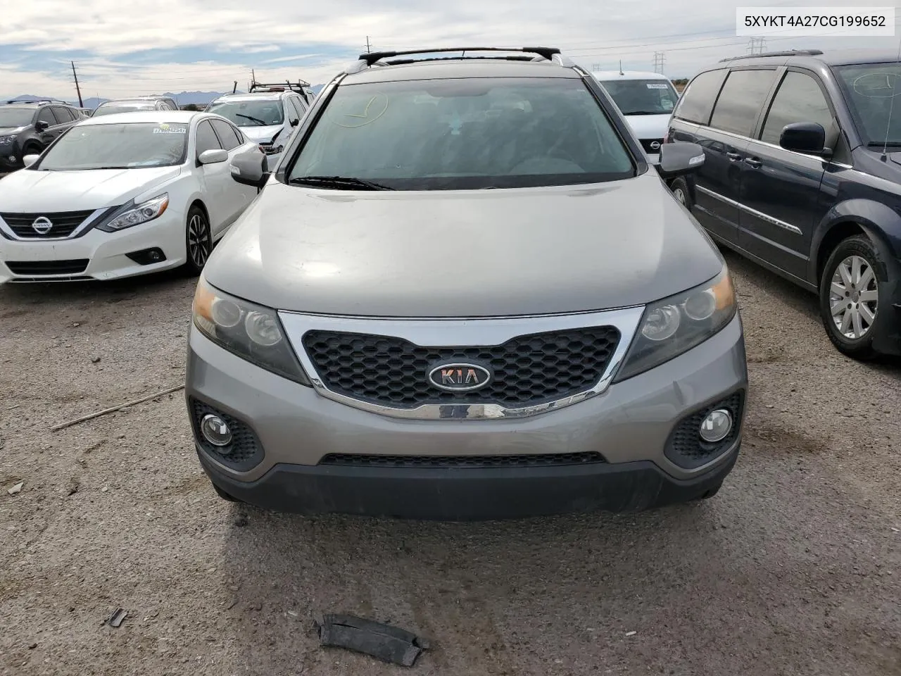 2012 Kia Sorento Base VIN: 5XYKT4A27CG199652 Lot: 79708494