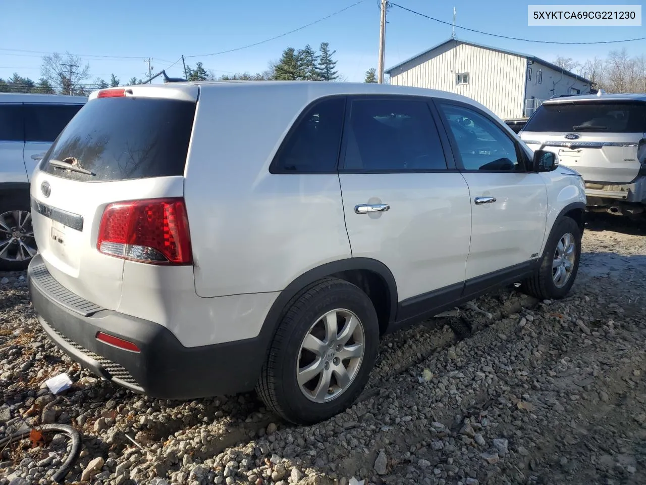 2012 Kia Sorento Base VIN: 5XYKTCA69CG221230 Lot: 79933474