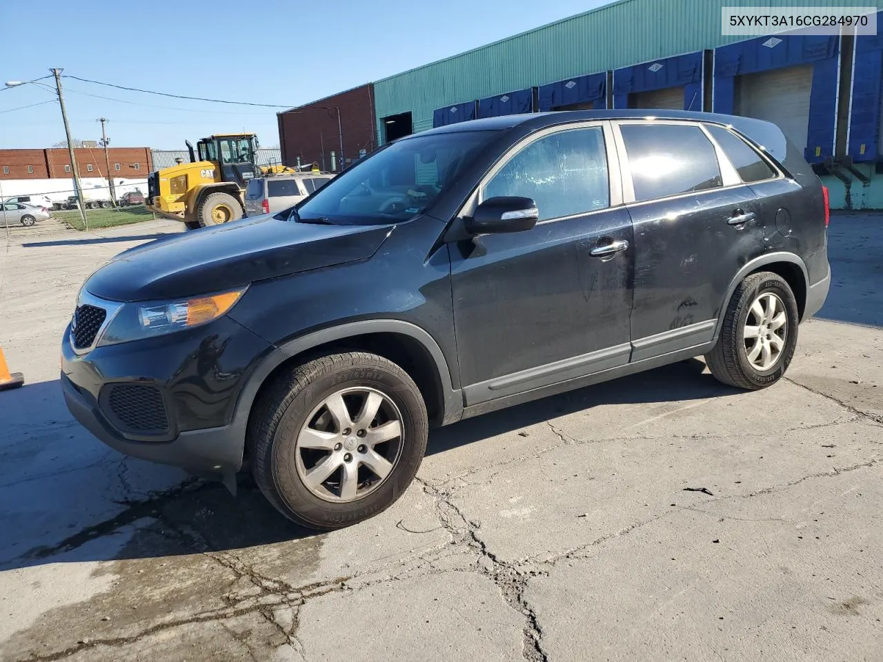 2012 Kia Sorento Base VIN: 5XYKT3A16CG284970 Lot: 80014144