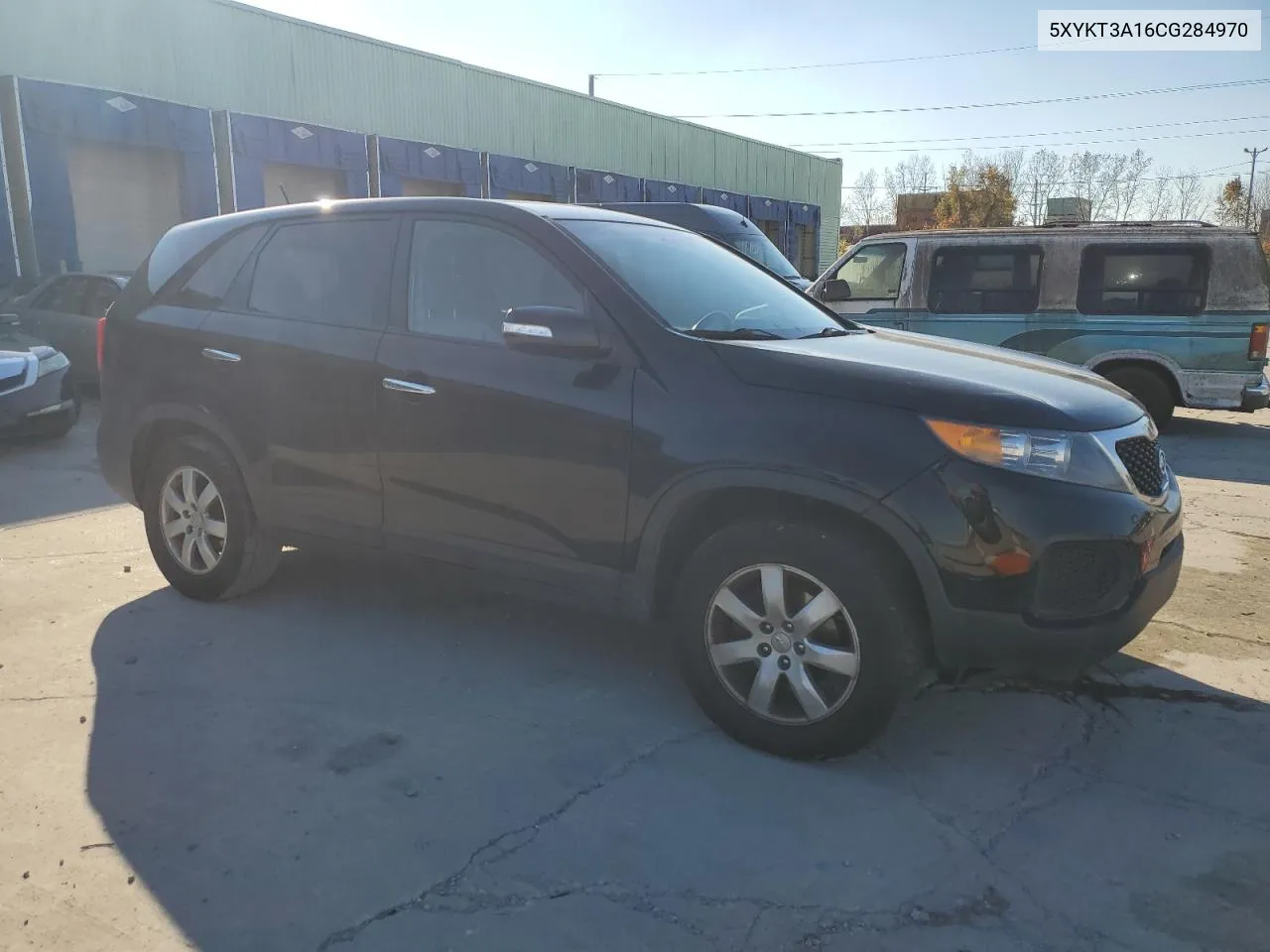 2012 Kia Sorento Base VIN: 5XYKT3A16CG284970 Lot: 80014144