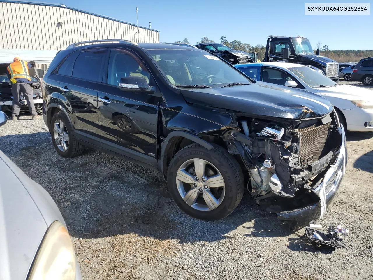 2012 Kia Sorento Ex VIN: 5XYKUDA64CG262884 Lot: 80049894