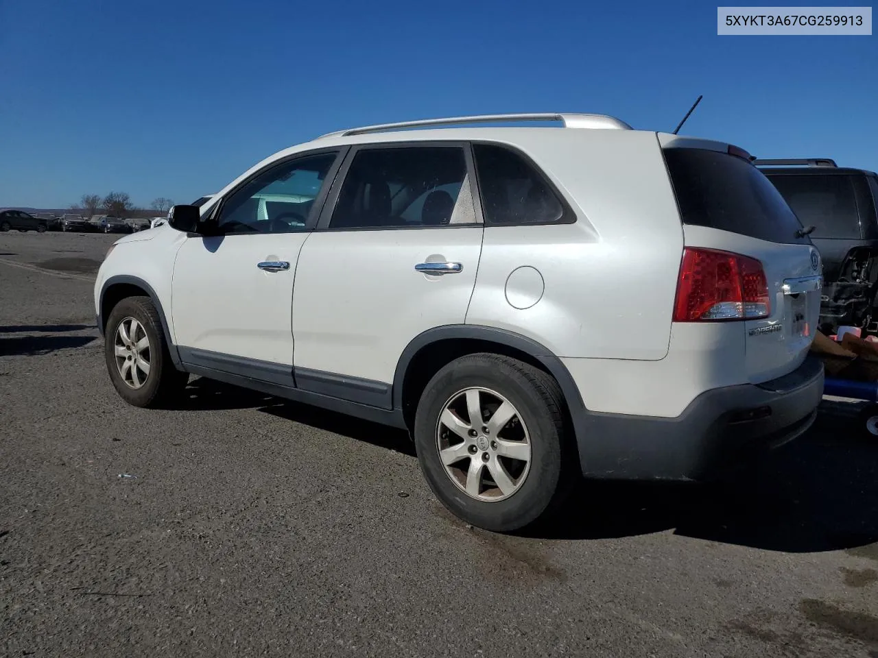 2012 Kia Sorento Base VIN: 5XYKT3A67CG259913 Lot: 80079314