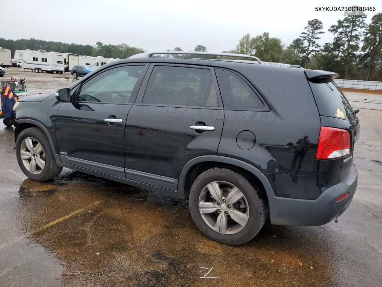 2012 Kia Sorento Ex VIN: 5XYKUDA23CG188466 Lot: 80122124