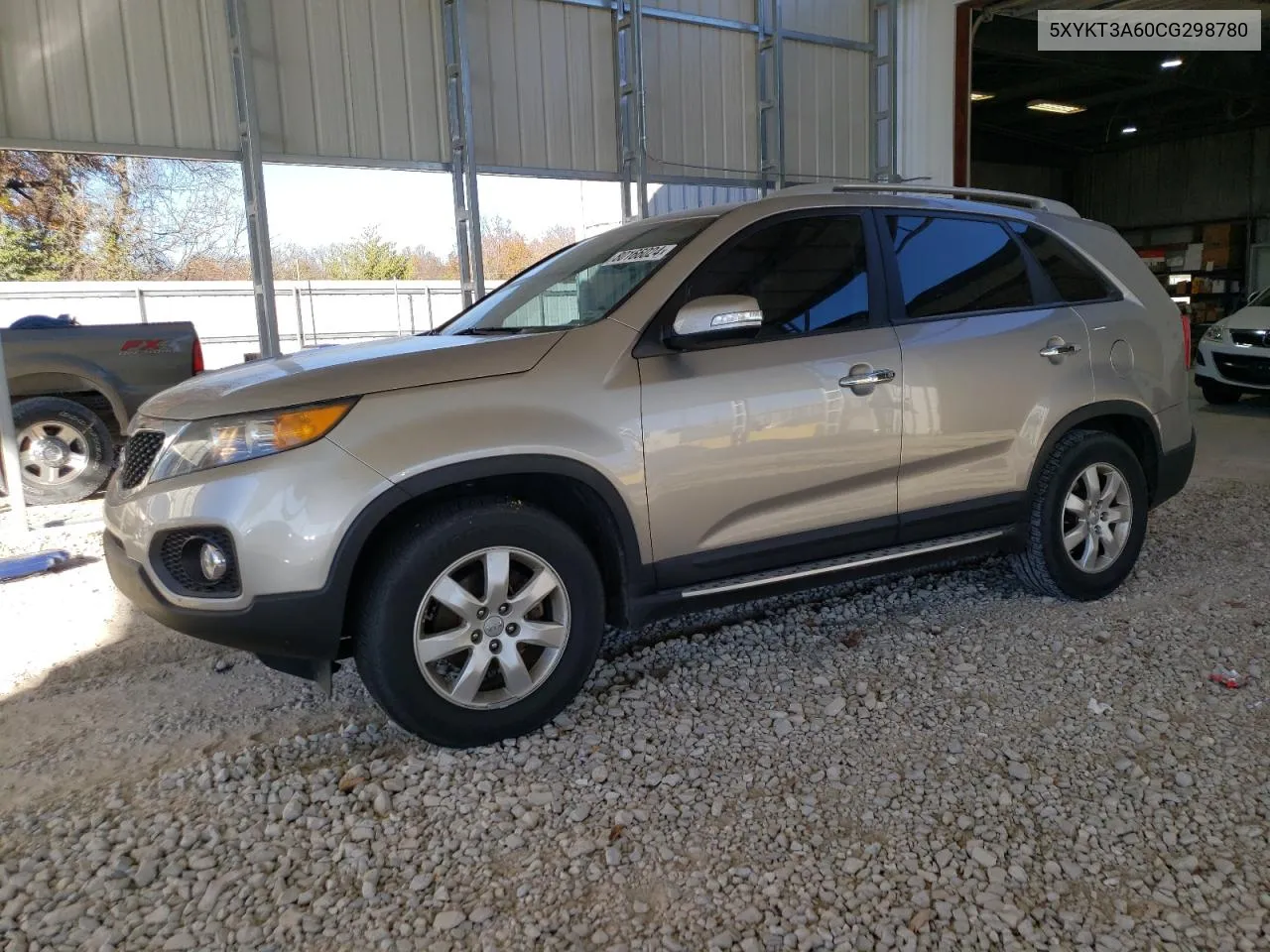 2012 Kia Sorento Base VIN: 5XYKT3A60CG298780 Lot: 80166024