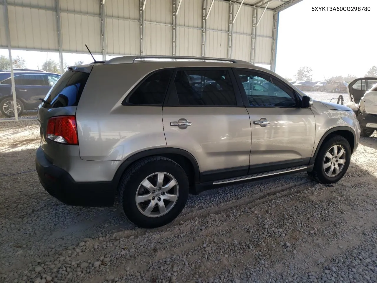 2012 Kia Sorento Base VIN: 5XYKT3A60CG298780 Lot: 80166024