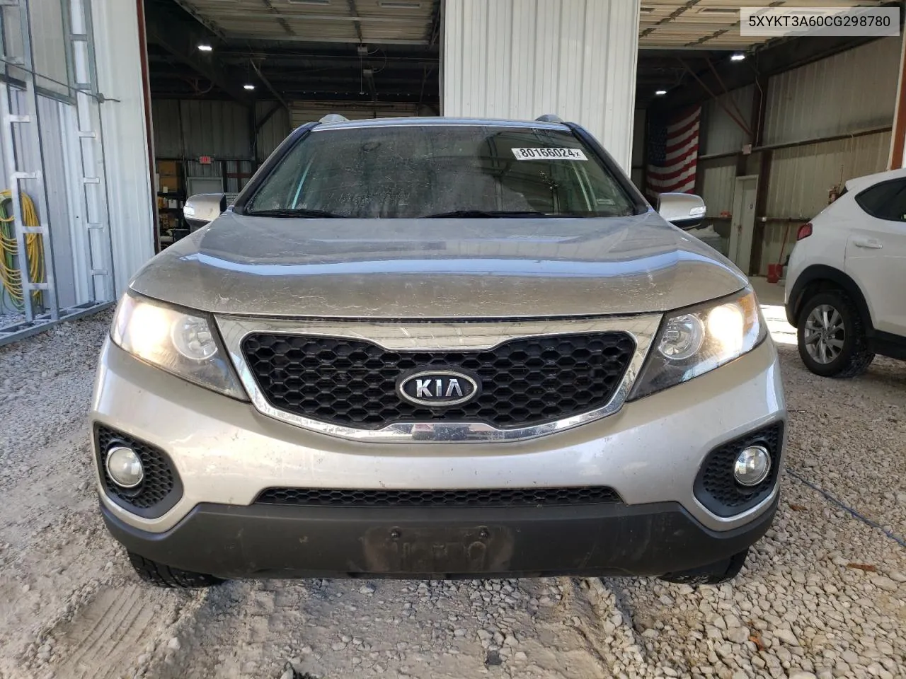 2012 Kia Sorento Base VIN: 5XYKT3A60CG298780 Lot: 80166024