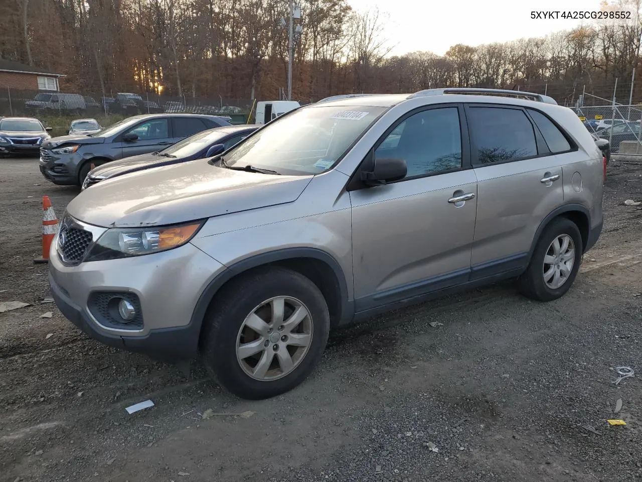 2012 Kia Sorento Base VIN: 5XYKT4A25CG298552 Lot: 80423104