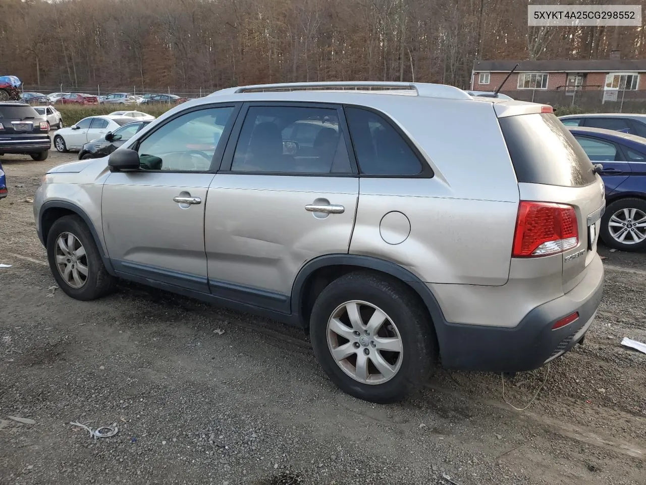 2012 Kia Sorento Base VIN: 5XYKT4A25CG298552 Lot: 80423104