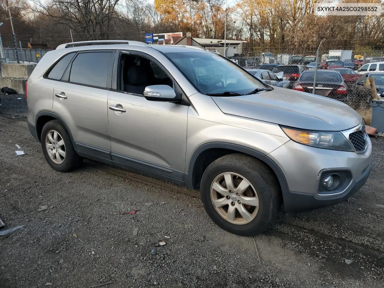 2012 Kia Sorento Base VIN: 5XYKT4A25CG298552 Lot: 80423104