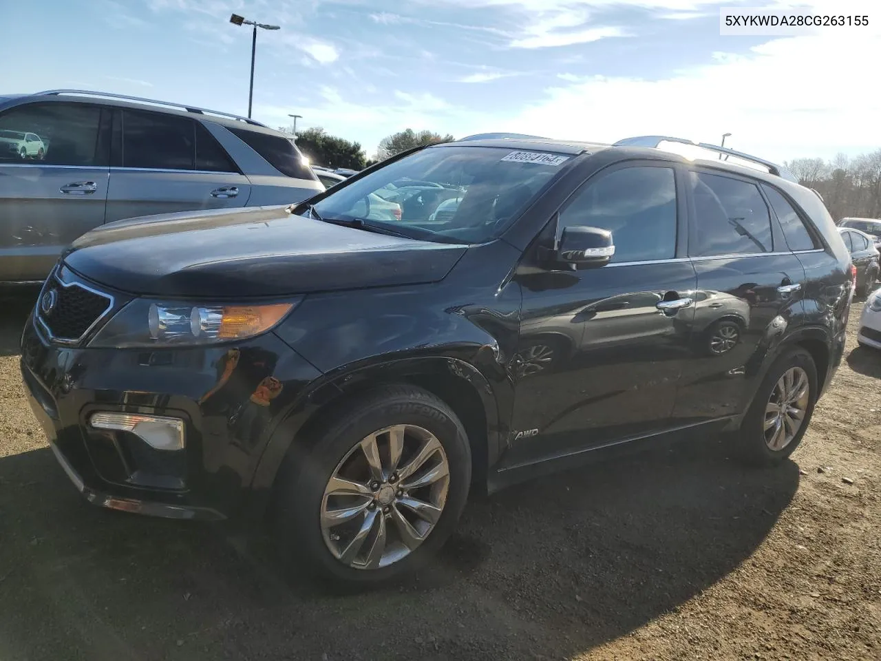 5XYKWDA28CG263155 2012 Kia Sorento Sx