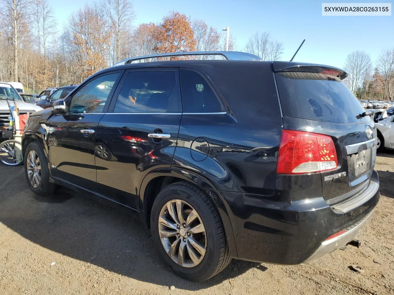 5XYKWDA28CG263155 2012 Kia Sorento Sx