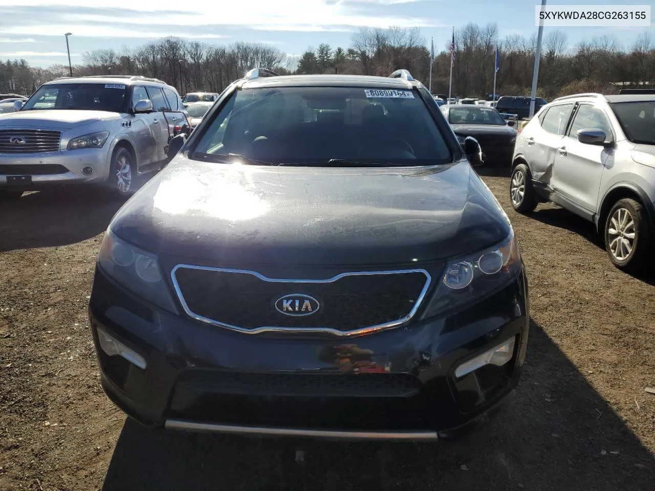 5XYKWDA28CG263155 2012 Kia Sorento Sx