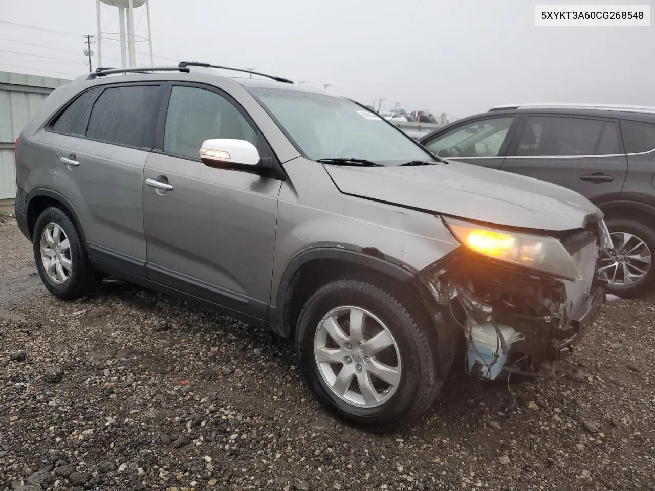 2012 Kia Sorento Base VIN: 5XYKT3A60CG268548 Lot: 80990544