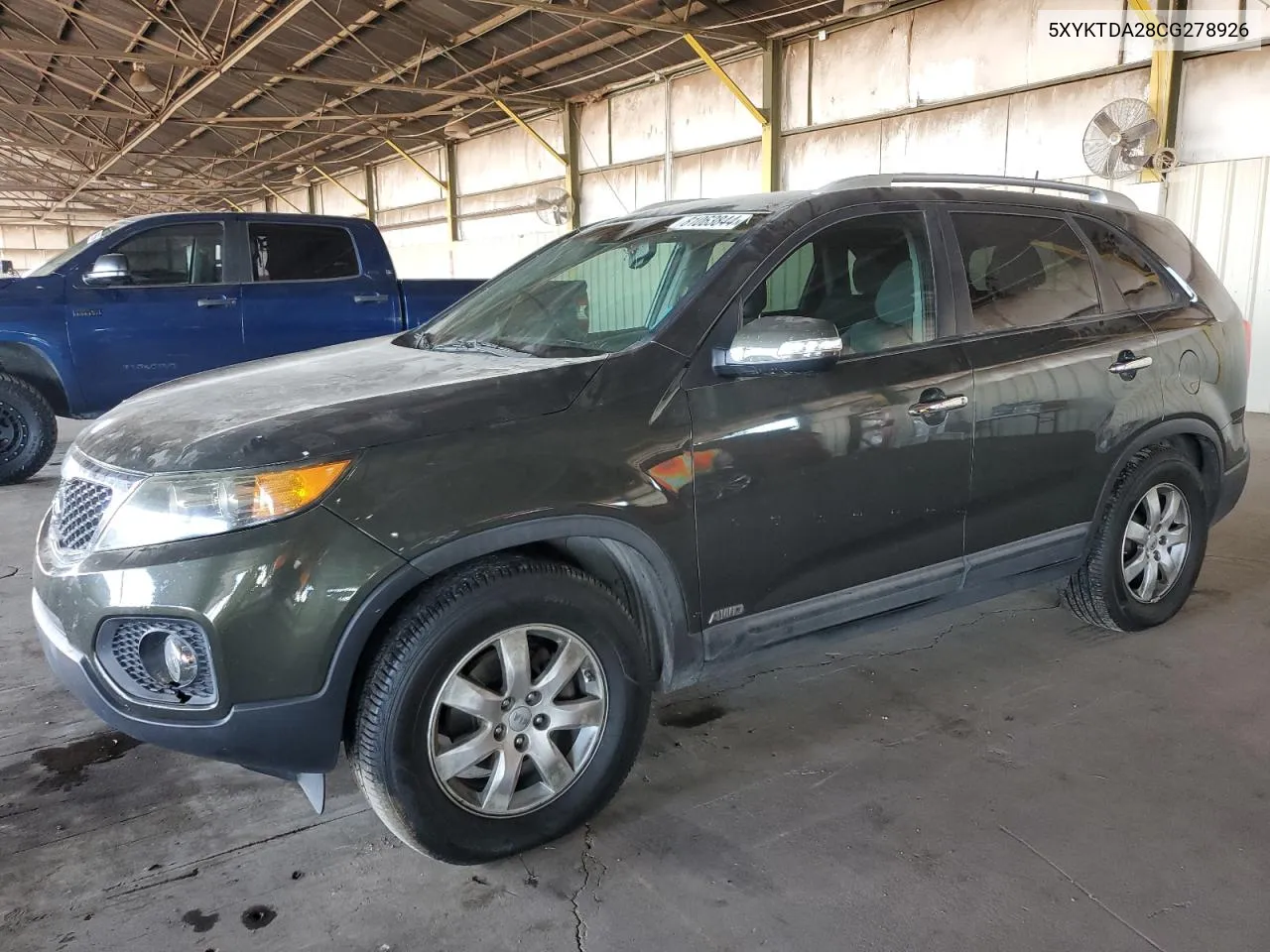 2012 Kia Sorento Base VIN: 5XYKTDA28CG278926 Lot: 81063844