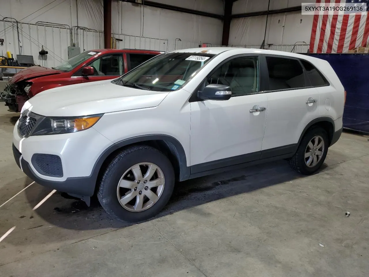 2012 Kia Sorento Base VIN: 5XYKT3A19CG269136 Lot: 81119354