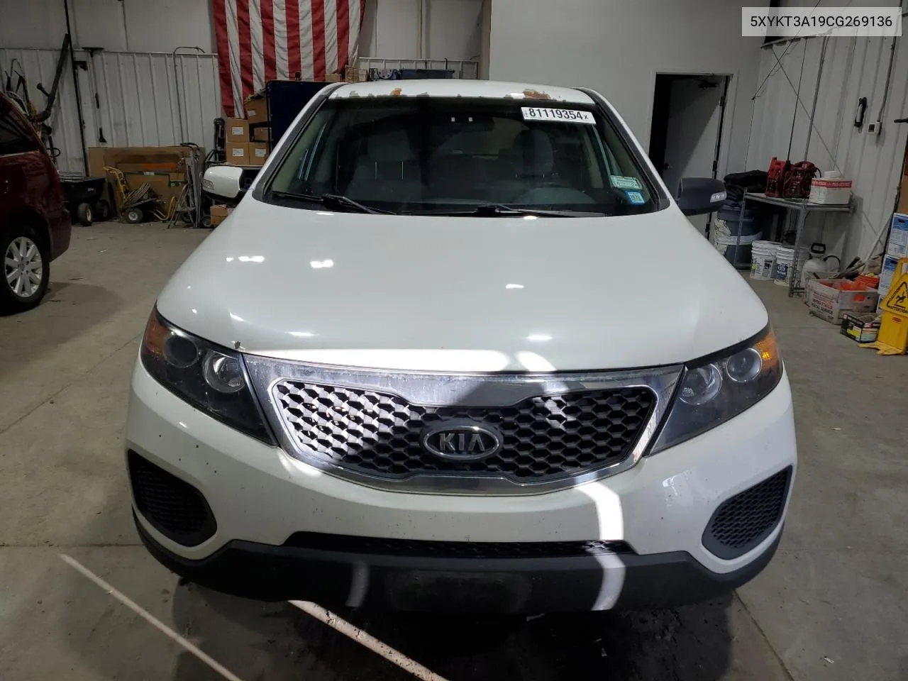 2012 Kia Sorento Base VIN: 5XYKT3A19CG269136 Lot: 81119354