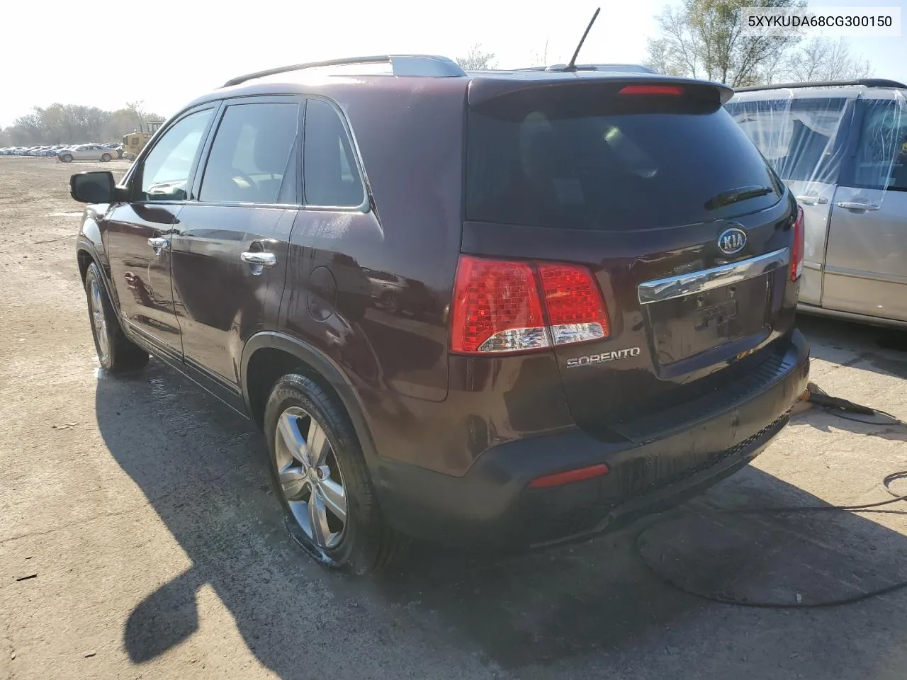 2012 Kia Sorento Ex VIN: 5XYKUDA68CG300150 Lot: 81124414